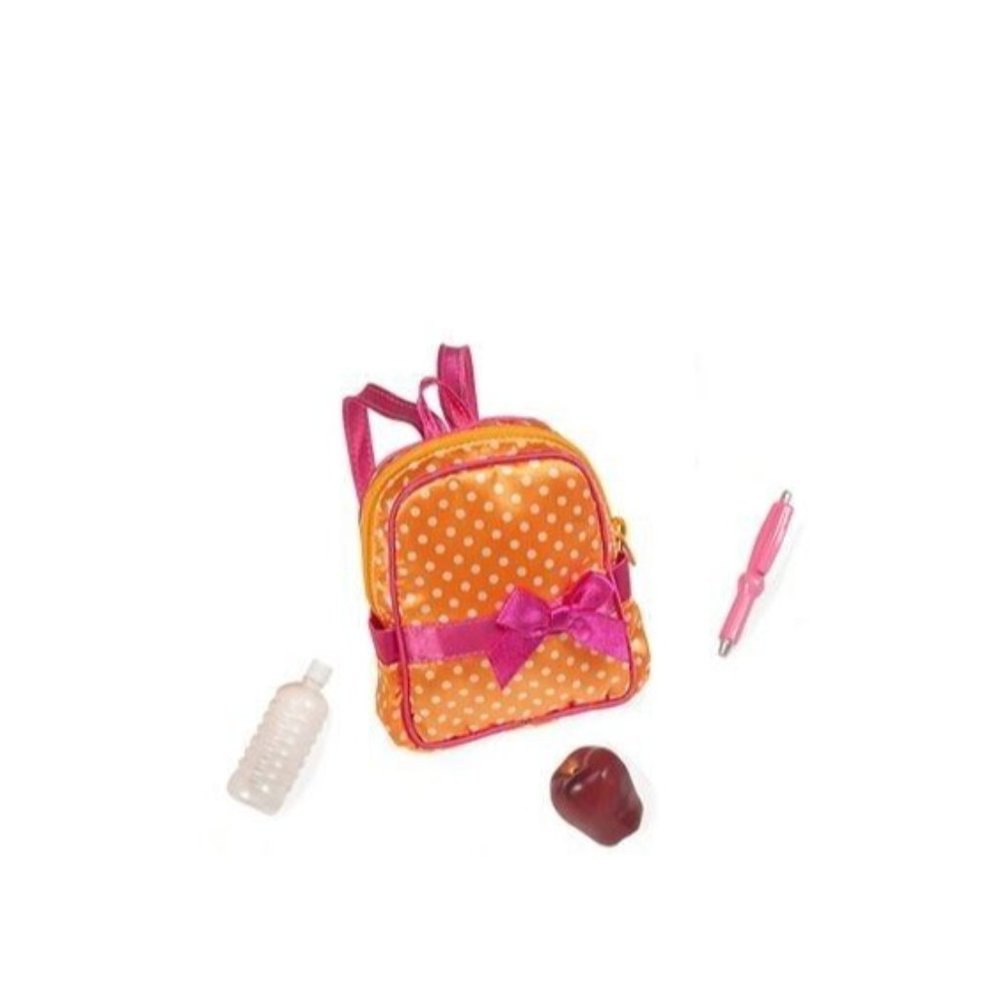 Our Generation Sweet Celebration Cool Bag Accessory Set for 18" Dolls Orange